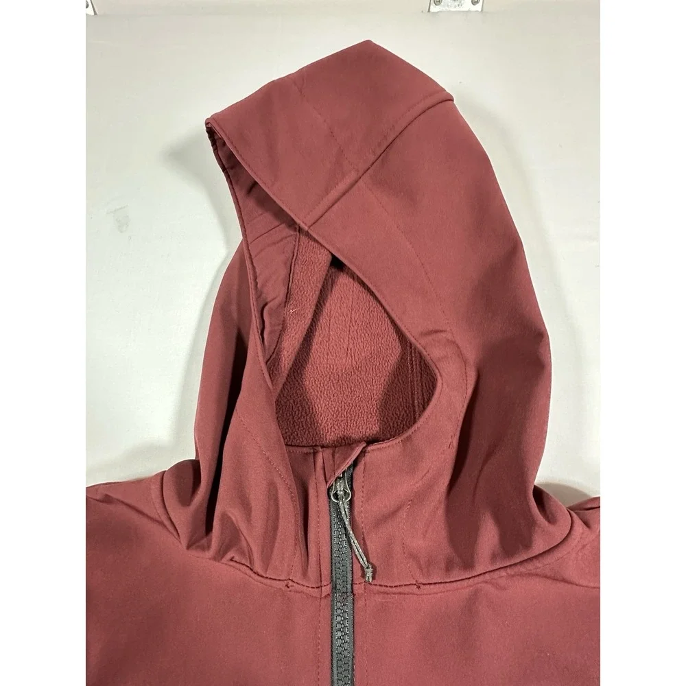Columbia Omni-Wind Block Softshell Jacket Red  Men's Medium Windproof Full Zip